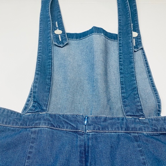 American Apparel Women’s Denim Overalls - Picture 6 of 7